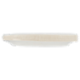 Consilia Vassoi Ovali in Fibra Vegetale Bianchi 26x19,5 cm 15 pezzi