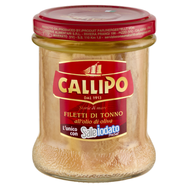 Callipo Filetti di Tonno all'olio di oliva 176 g