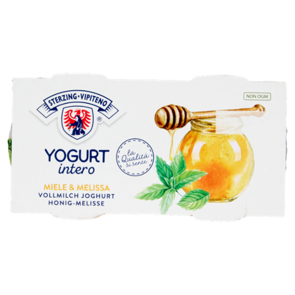 Sterzing Vipiteno Yogurt intero Miele & Melissa 2 x 125 g