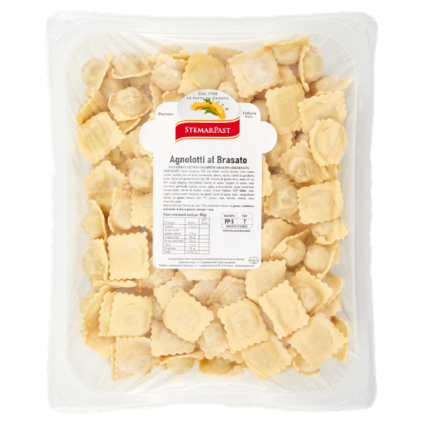 StemarPast Agnolotti al Brasato 1000 g