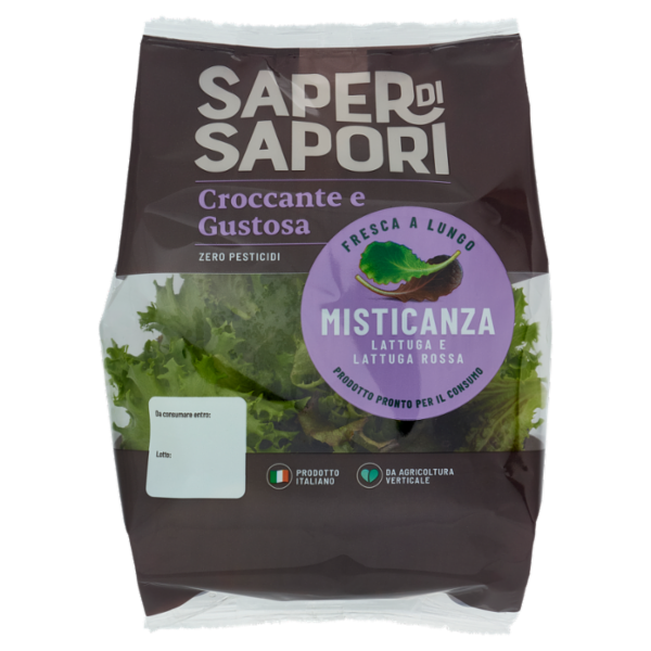 Selex Saper di Sapori Misticanza Lavata e Pronta per il Consumo 100 g
