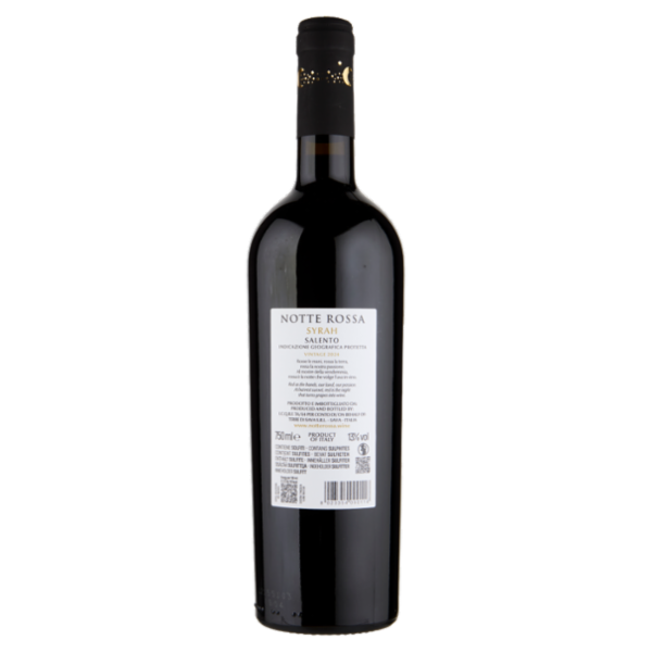 Notte Rossa Syrah Salento IGP 750 ml