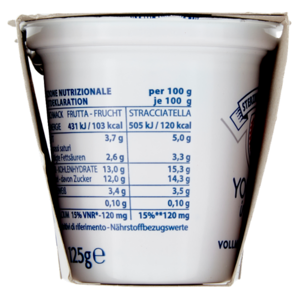 Sterzing Vipiteno Yogurt intero Mirtillo 2 x 125 g