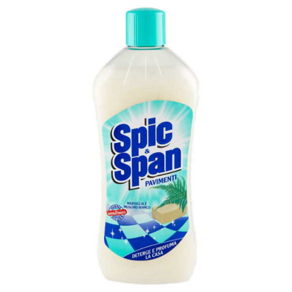 Spic & Span Pavimenti Marsiglia e Muschio Bianco 1000 ml