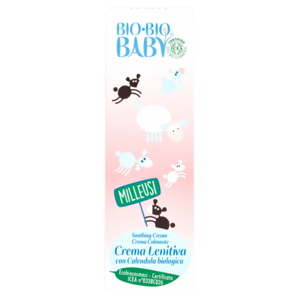 Bio-Bio Baby Crema Lenitiva con Calendula biologica Milleusi 100 ml
