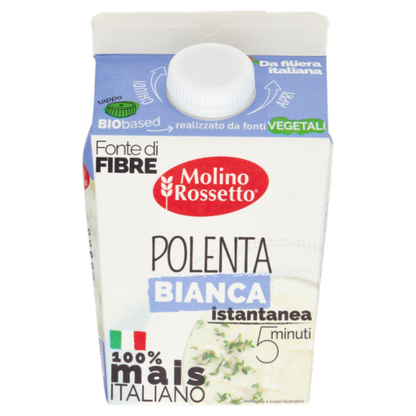 Molino Rossetto Polenta Bianca istantanea 375 g