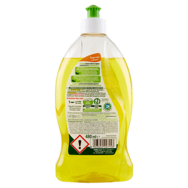 Winni's Naturel Piatti Concentrato Bergamotto e Zenzero 480 ml