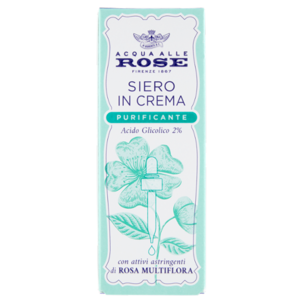 Acqua alle Rose Siero in Crema Purificante 30 ml