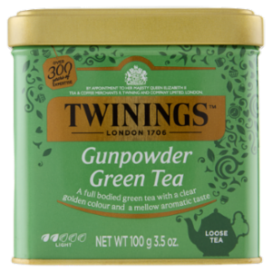 Twinings Gunpowder Tè Verde Non Aromatizzato Sfuso In Latta The 100 g