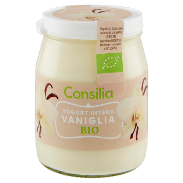 Consilia Yogurt Intero Vaniglia Biologico 150 g
