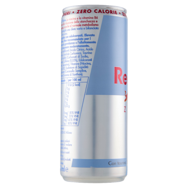 Red Bull Energy Drink, Zero Calorie, 250 ml