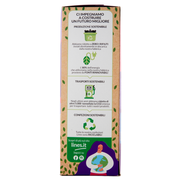 Lines Seta ultra Assorbenti con Ali 84 pz