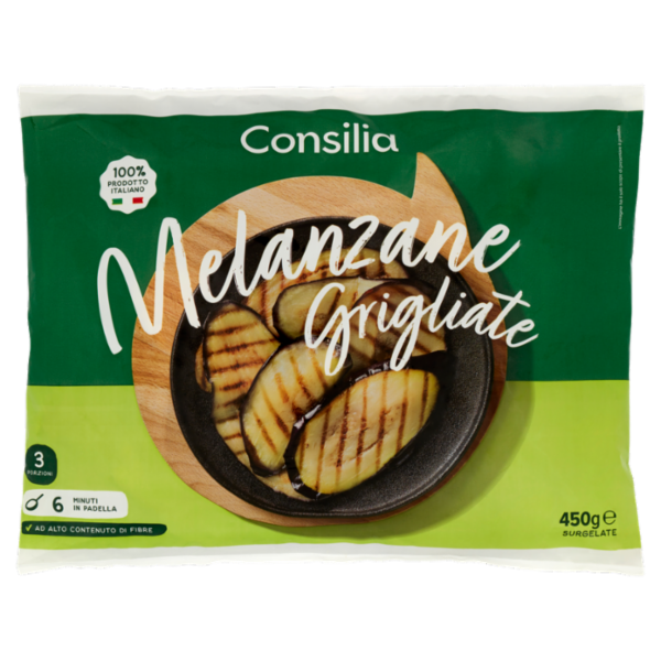 Consilia Melanzane Grigliate Surgelate 450 g