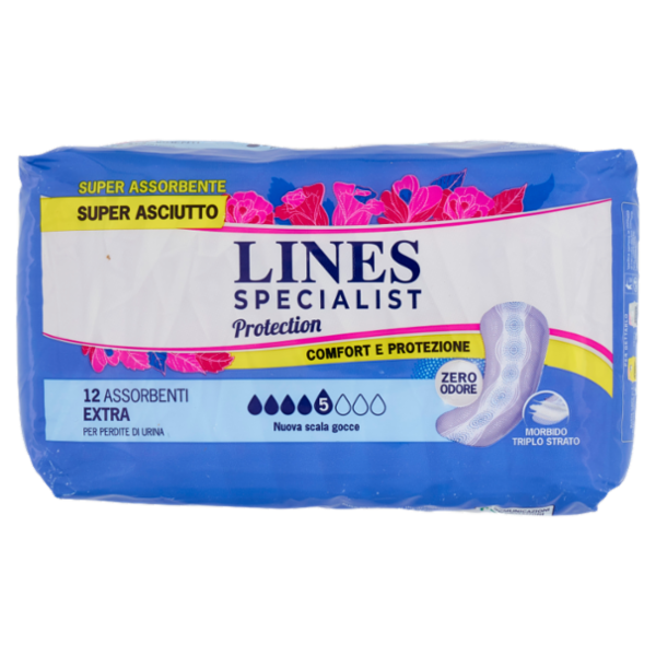 Lines Specialist Protection Assorbenti Extra 12 pz