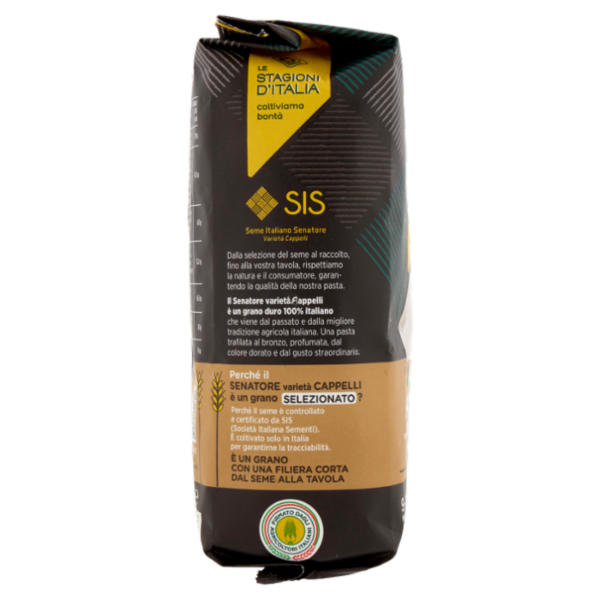 Le Stagioni d'Italia Senatore varietà Cappelli Integrale Fusilli 500 g