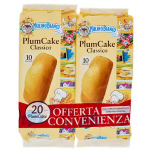 Mulino Bianco PlumCake Merenda Con Yogurt Italiano 20 Pezzi 660 g