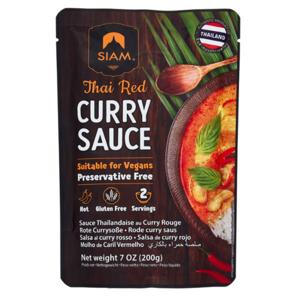 Siam Thai Red Curry Sauce 200 g