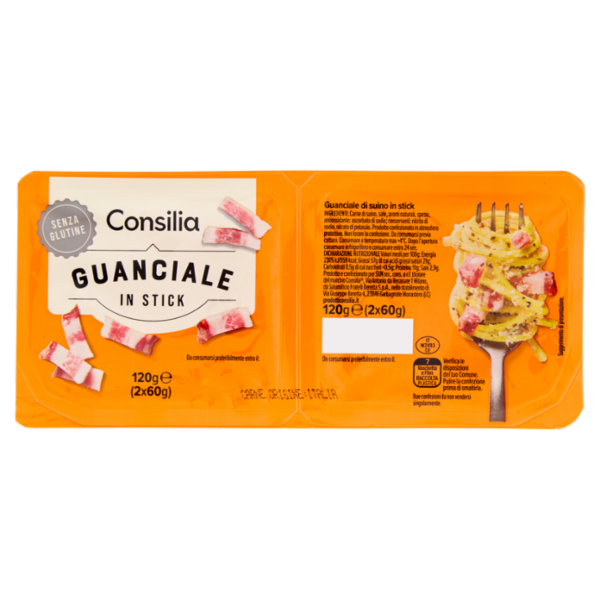 Consilia Guanciale in Stick 2x60 g