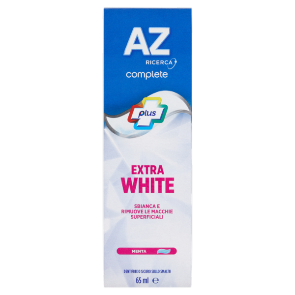 AZ Ricerca Dentifricio Complete Plus Extra White Menta 65 ml
