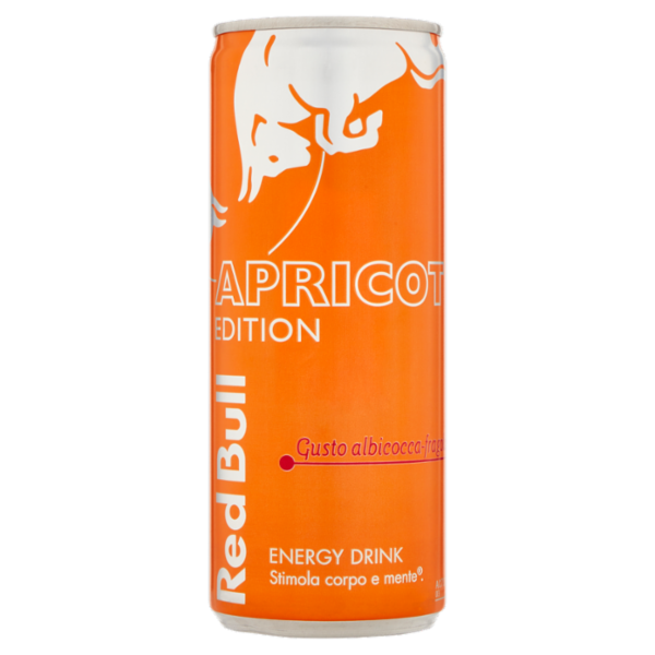 Red Bull Energy Drink, Gusto Albicocca Fragola, 250 ml