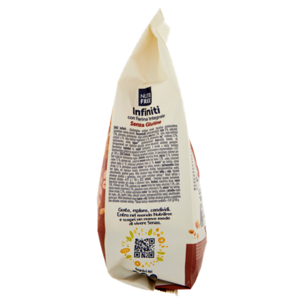Nutrifree Infiniti con Farina Integrale Senza Glutine Senza Lattosio 250 g