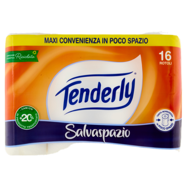 Tenderly Salvaspazio Rotoli 16 pz