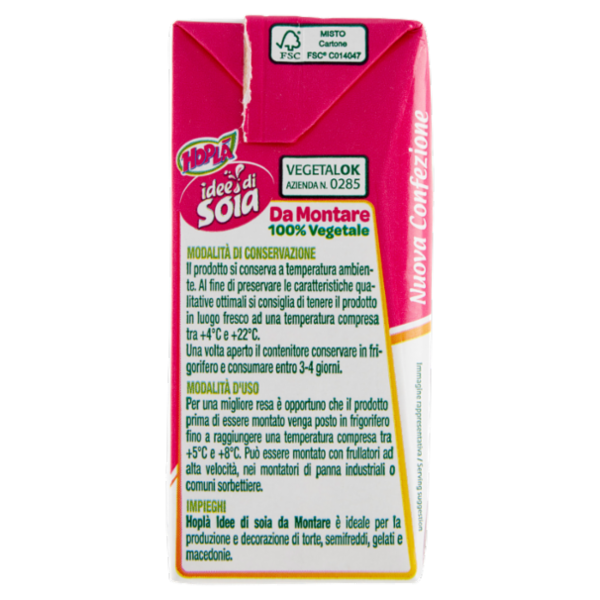 Hoplà idee di Soia da Montare 200 ml