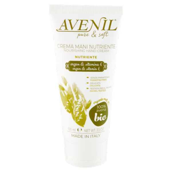 Avenil pure & soft Crema Mani Nutriente argan & vitamina E 100 ml