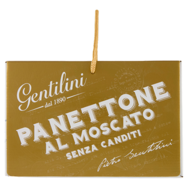 Gentilini Panettone al Moscato Senza Canditi 1000 g