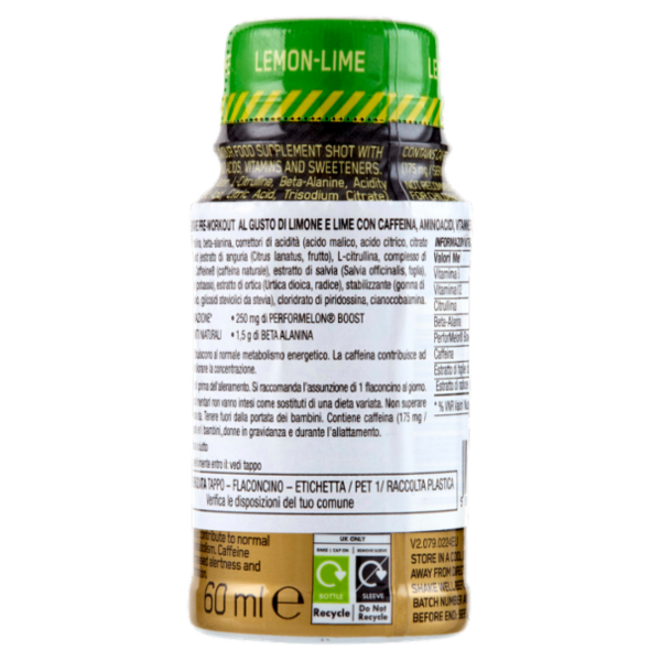 Optimum Nutrition Gold Standard Pre-Workout Lemon-Lime 60 ml