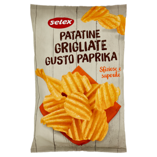 Selex Patatine Grigliate Gusto Paprika 150 g
