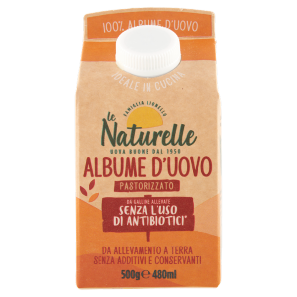 le Naturelle Albume d'Uovo Pastorizzato 500 g