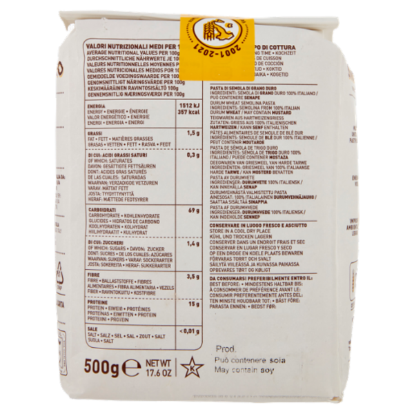 Sgambaro Mezze Penne 95 500 g