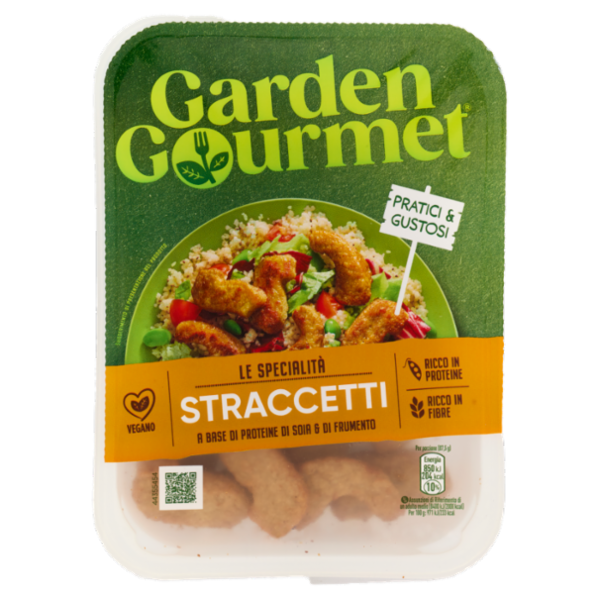 GARDEN GOURMET Straccetti Vegani di Soia 2 porzioni 175g