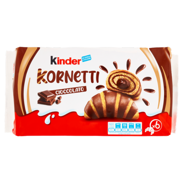Kinder Kornetti Cioccolato 6 x 42 g
