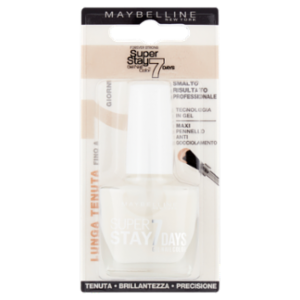 Maybelline New York Smalto SuperStay 7 Days, Smalto Effetto Gel, 71 Pure White, 10 Ml