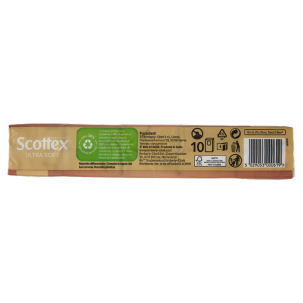 Scottex Ultra Soft Fazzoletti 10 pz