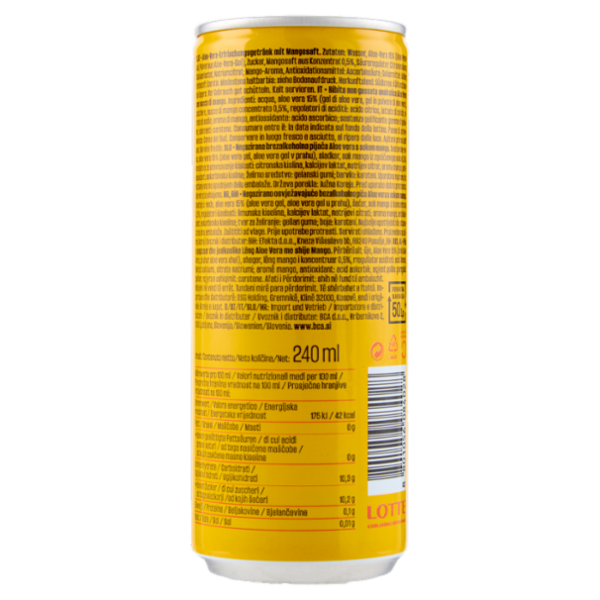 Lotte Aloe Vera gusto Mango 240 ml