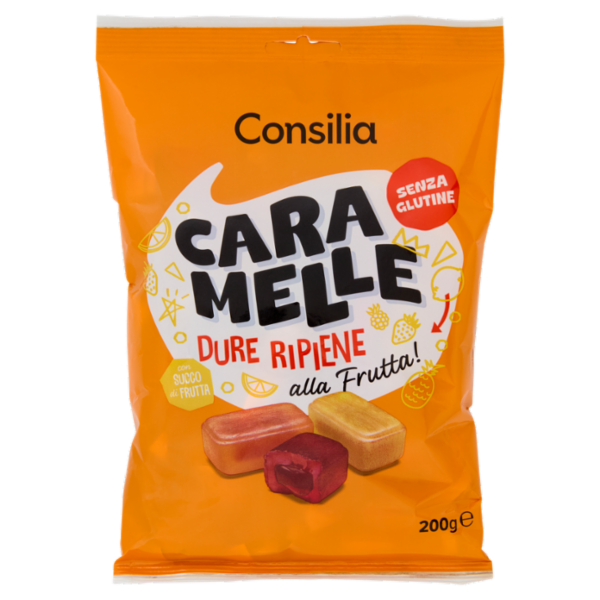 Consilia Caramelle Ripiene alla Frutta 200 g