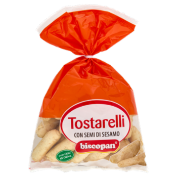 Biscopan Tostarelli Con Semi Di Sesamo 150 g