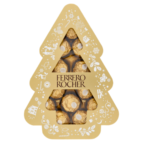 Ferrero Rocher Albero di Natale 12 pezzi 150 g