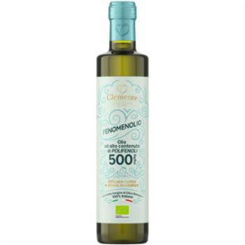Clemente Fenomenolio 100% Italiano Olio Extra Vergine Di Oliva Biologico 0,50 L