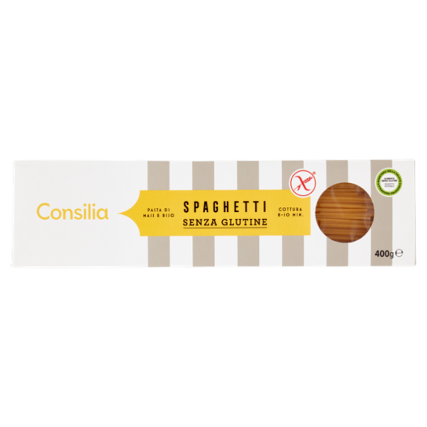 Consilia Pasta di Mais e Riso Spaghetti Senza Glutine 400 g