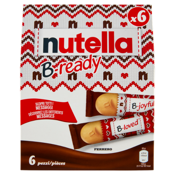 nutella B-ready 6 x 22 g
