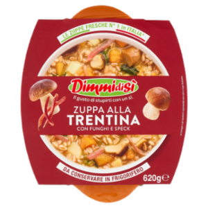 DimmidiSì Zuppa Alla Trentina Con Funghi e Speck 620 g