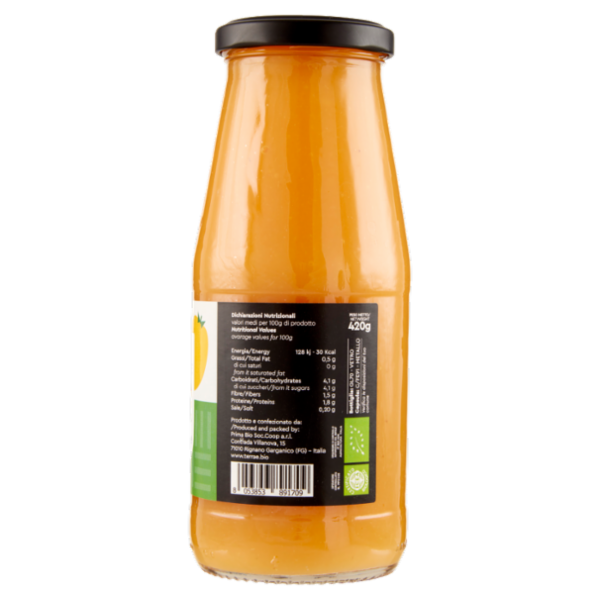 Terrae Passata di Pomodoro Giallo nichel free Biologico 420 g