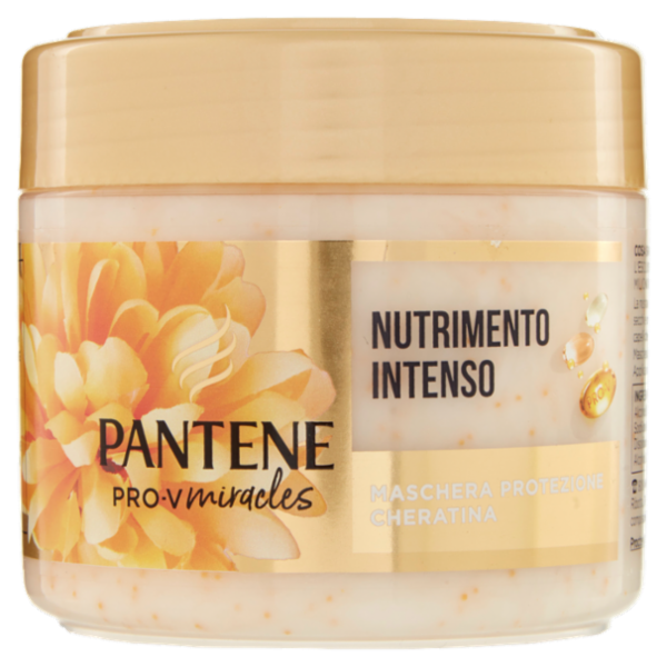 Pantene Pro-V miracles Nutrimento Intenso Maschera Protezione Cheratina 300 ml