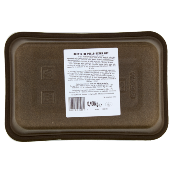 Aia Durango Extra Hot Alette di Pollo Arrosto 0,400 kg
