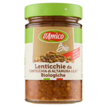 D'Amico Bio Lenticchie Da "Lenticchia Di Altamura I.G.P." Biologiche 310 g