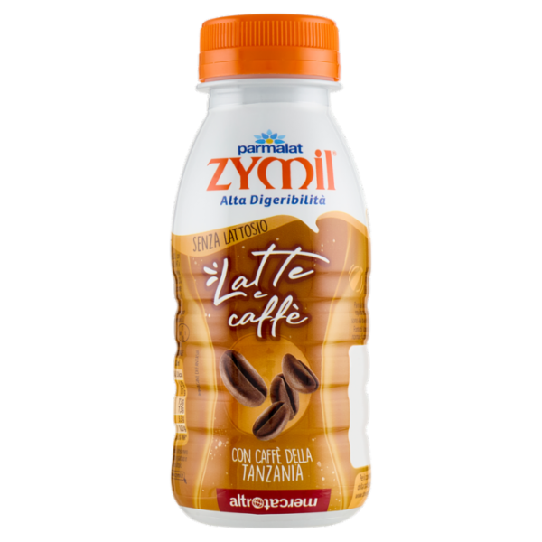 Zymil Alta Digeribilità Senza Lattosio Latte e caffè con Caffè della Tanzania altromercato 250 ml